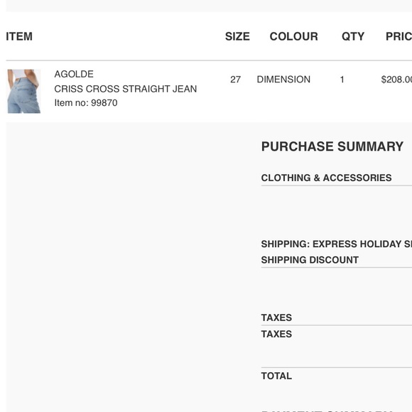 AGOLDE CRISS CROSS STRAIGHT JEAN - Picture 2 of 10